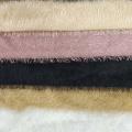 The New Pine Needle Tassel Knitted Plush Fabric